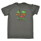 Camping Is My Therapy - Mens Funny T-Shirt Tshirts - 123t Australia | Funny T-Shirts Mugs Novelty Gifts