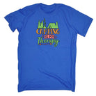 Camping Is My Therapy - Mens Funny T-Shirt Tshirts - 123t Australia | Funny T-Shirts Mugs Novelty Gifts