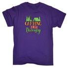 Camping Is My Therapy - Mens Funny T-Shirt Tshirts - 123t Australia | Funny T-Shirts Mugs Novelty Gifts