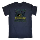 Camping Outdoors Great Adventures - Mens Funny T-Shirt Tshirts Tee Shirt - 123t Australia | Funny T-Shirts Mugs Novelty Gifts