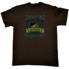 Camping Outdoors Great Adventures - Mens Funny T-Shirt Tshirts Tee Shirt - 123t Australia | Funny T-Shirts Mugs Novelty Gifts