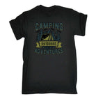 Camping Outdoors Great Adventures - Mens Funny T-Shirt Tshirts Tee Shirt - 123t Australia | Funny T-Shirts Mugs Novelty Gifts