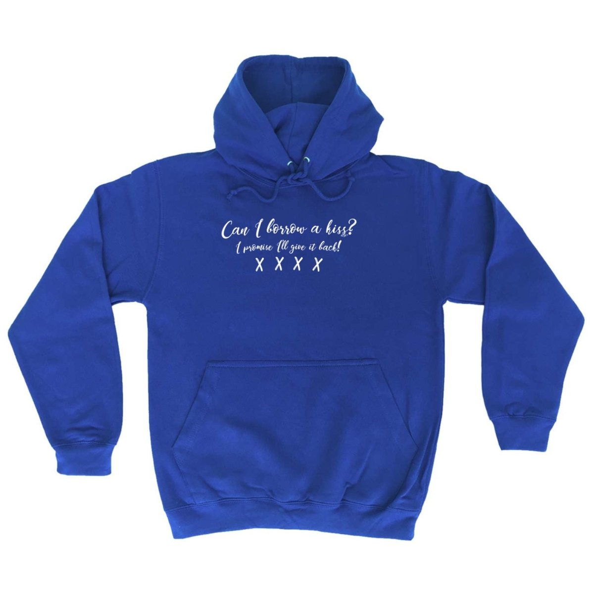 Can Borrow A Kiss - Funny Novelty Hoodies Hoodie - 123t Australia | Funny T-Shirts Mugs Novelty Gifts