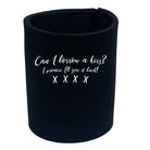 Can Borrow A Kiss - Funny Novelty Stubby Holder - 123t Australia | Funny T-Shirts Mugs Novelty Gifts