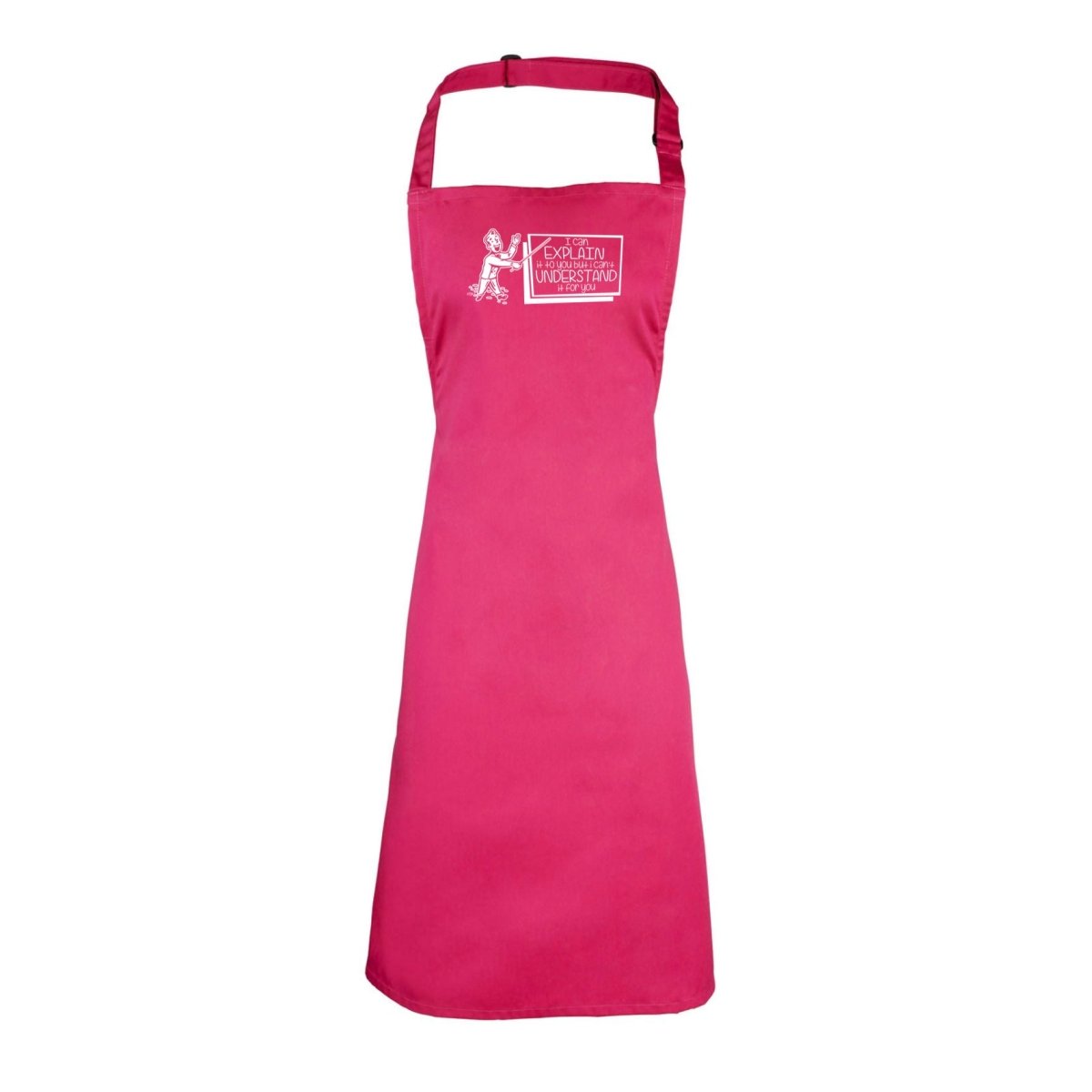 Can Explain It To You But - Funny Novelty Kitchen Adult Apron - 123t Australia | Funny T-Shirts Mugs Novelty Gifts