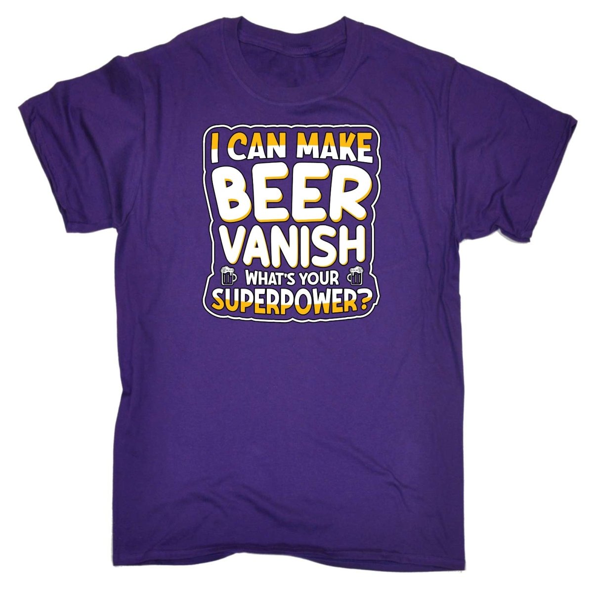 Can Make Beer Vanish Whats Your Superpower Alcohol - Mens Funny T-Shirt Tshirts Tee Shirt - 123t Australia | Funny T-Shirts Mugs Novelty Gifts