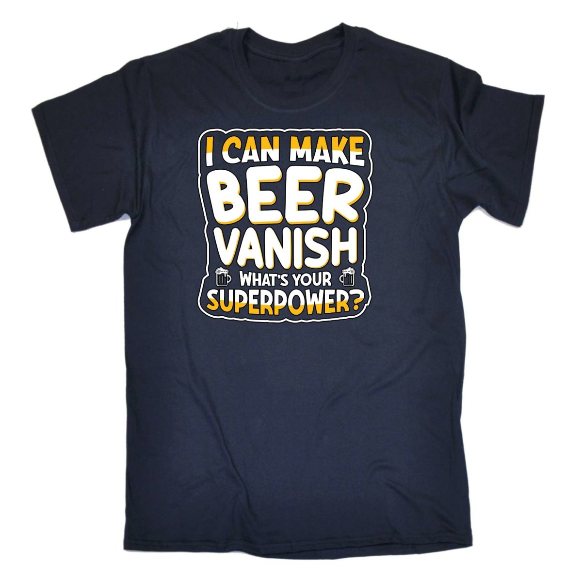 Can Make Beer Vanish Whats Your Superpower Alcohol - Mens Funny T-Shirt Tshirts Tee Shirt - 123t Australia | Funny T-Shirts Mugs Novelty Gifts