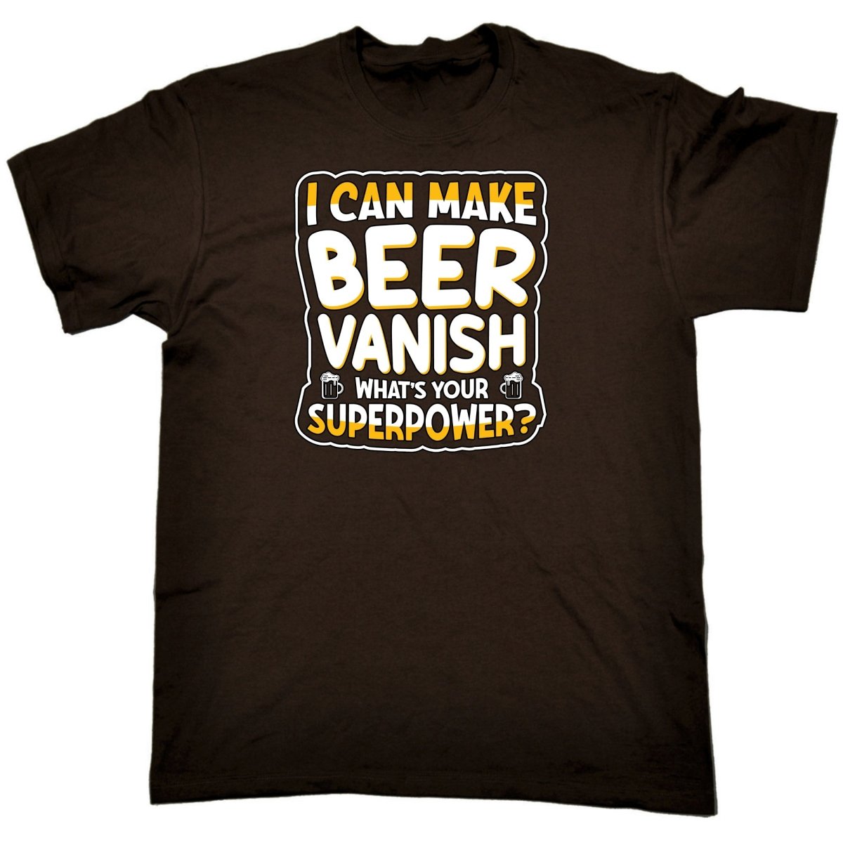 Can Make Beer Vanish Whats Your Superpower Alcohol - Mens Funny T-Shirt Tshirts Tee Shirt - 123t Australia | Funny T-Shirts Mugs Novelty Gifts