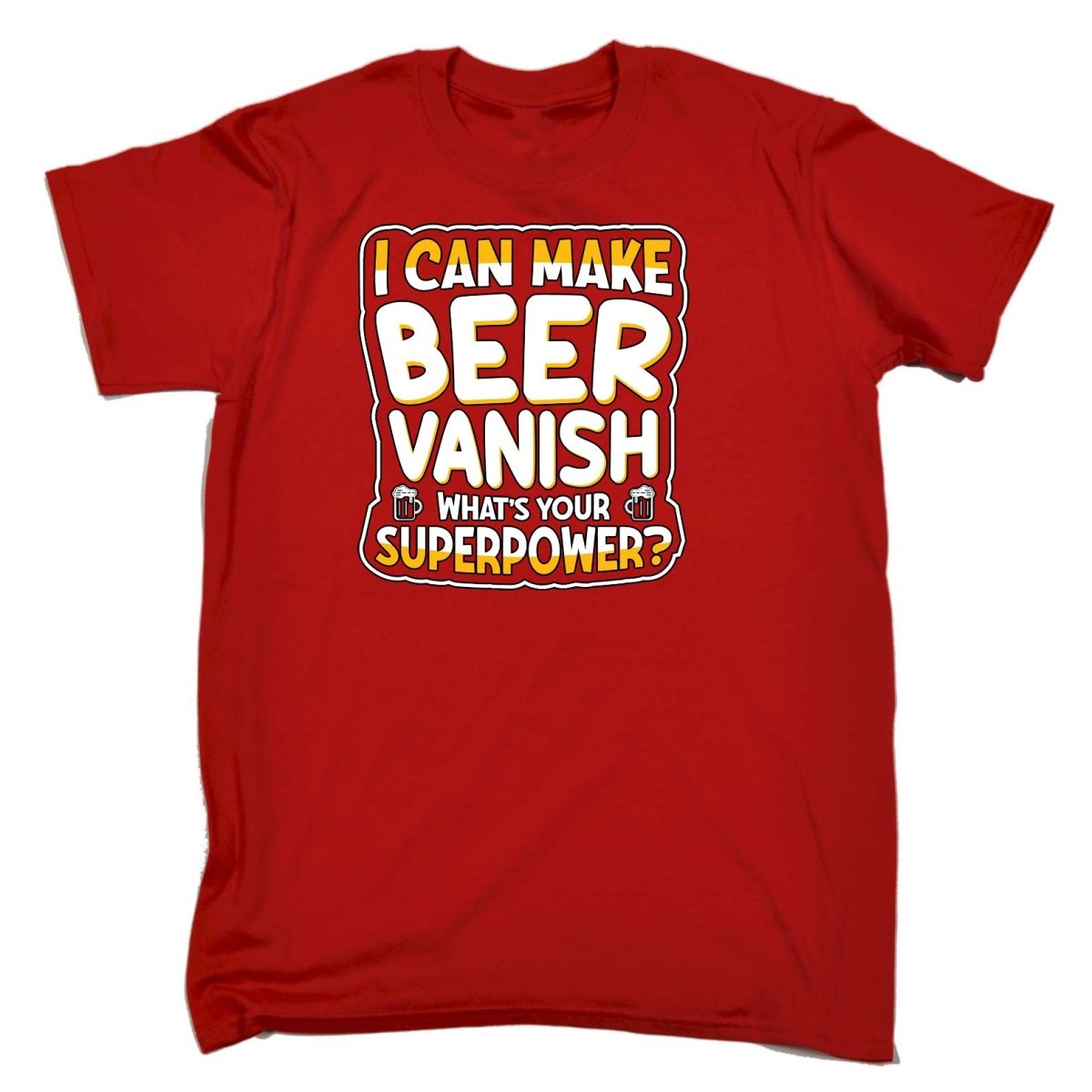 Can Make Beer Vanish Whats Your Superpower Alcohol - Mens Funny T-Shirt Tshirts Tee Shirt - 123t Australia | Funny T-Shirts Mugs Novelty Gifts