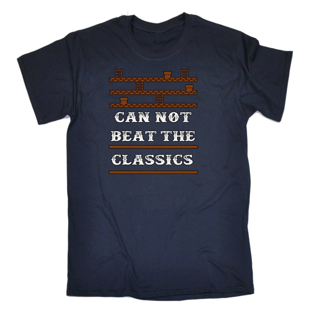 Can Not Beat The Classics Gaming Game - Mens Funny T-Shirt Tshirts Tee Shirt - 123t Australia | Funny T-Shirts Mugs Novelty Gifts