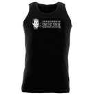 Can Only Please One Person A Day - Funny Novelty Vest Singlet Unisex Tank Top - 123t Australia | Funny T-Shirts Mugs Novelty Gifts