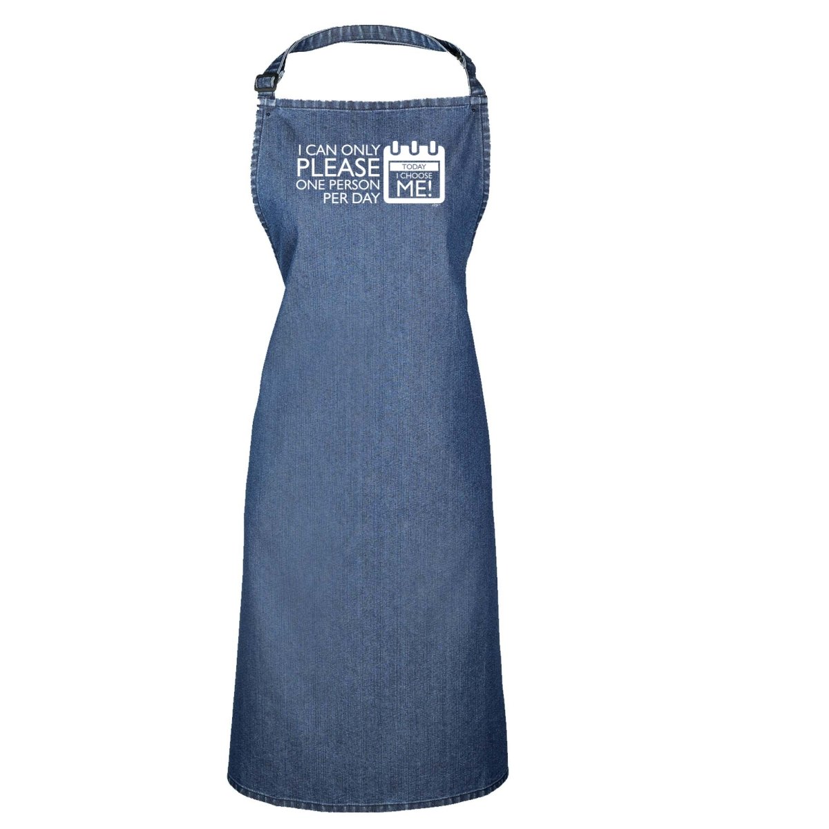 Can Only Please One Person Today Choose Me - Funny Novelty Kitchen Adult Apron - 123t Australia | Funny T-Shirts Mugs Novelty Gifts