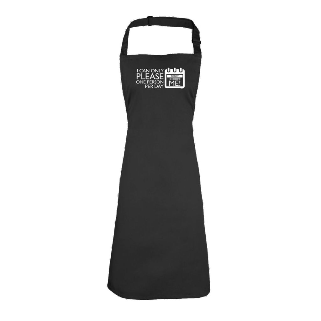 Can Only Please One Person Today Choose Me - Funny Novelty Kitchen Adult Apron - 123t Australia | Funny T-Shirts Mugs Novelty Gifts