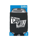 Can Will End Of Story - Funny Novelty Stubby Holder With Base - 123t Australia | Funny T-Shirts Mugs Novelty Gifts