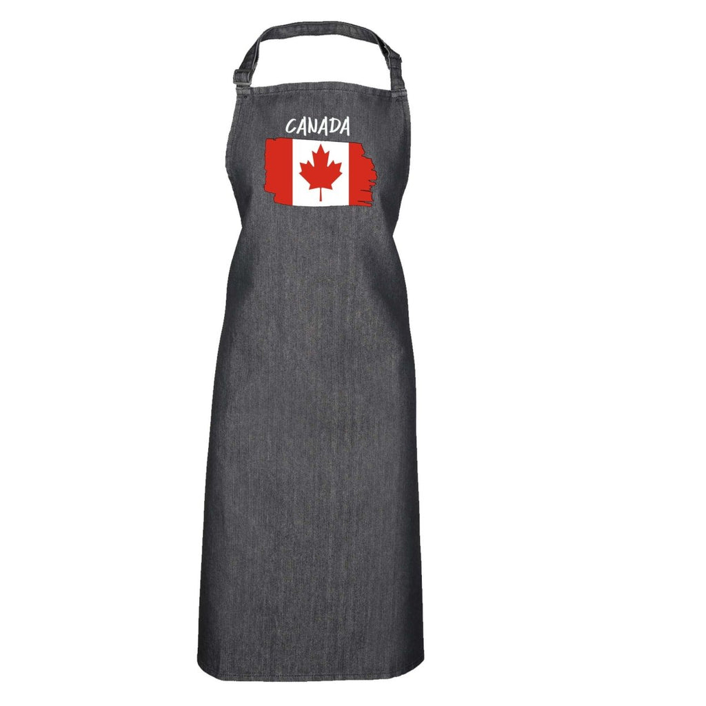 Canada Country Flag Nationality - Kitchen Apron - 123t Australia | Funny T-Shirts Mugs Novelty Gifts
