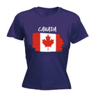 Canada Country Flag Nationality - Womens T-Shirt T Shirt Tshirt - 123t Australia | Funny T-Shirts Mugs Novelty Gifts