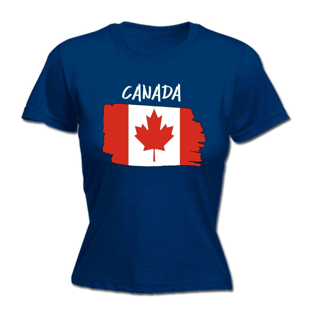 Canada Country Flag Nationality - Womens T-Shirt T Shirt Tshirt - 123t Australia | Funny T-Shirts Mugs Novelty Gifts