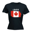 Canada Country Flag Nationality - Womens T-Shirt T Shirt Tshirt - 123t Australia | Funny T-Shirts Mugs Novelty Gifts