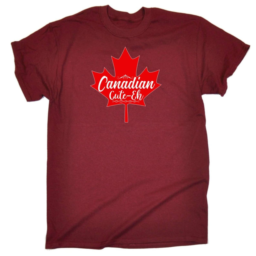 Canadian Cute Eh Canada - Mens Funny T-Shirt Tshirts - 123t Australia | Funny T-Shirts Mugs Novelty Gifts