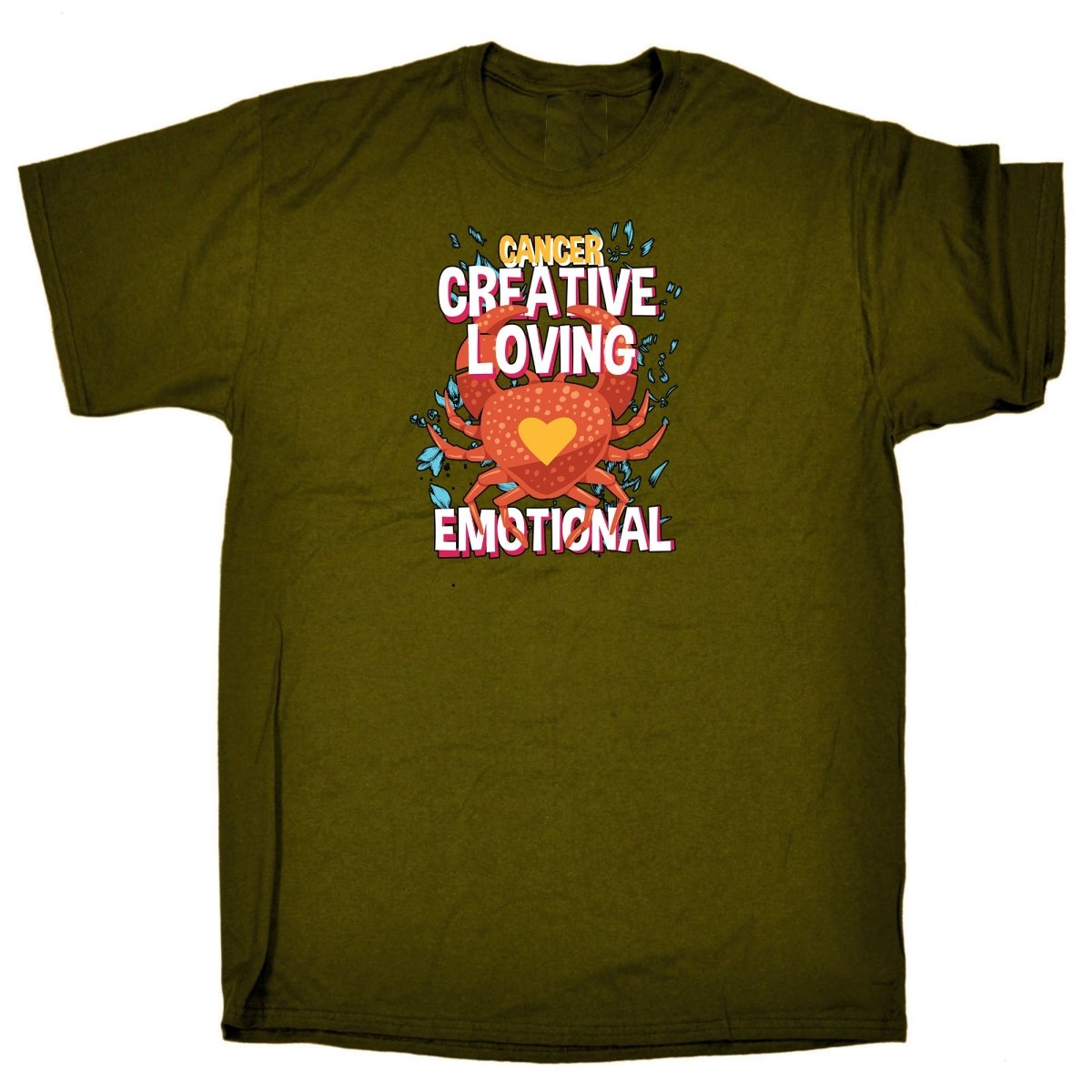 Cancer Birthday Loving Emotional - Mens Funny T-Shirt Tshirts Tee Shirt - 123t Australia | Funny T-Shirts Mugs Novelty Gifts