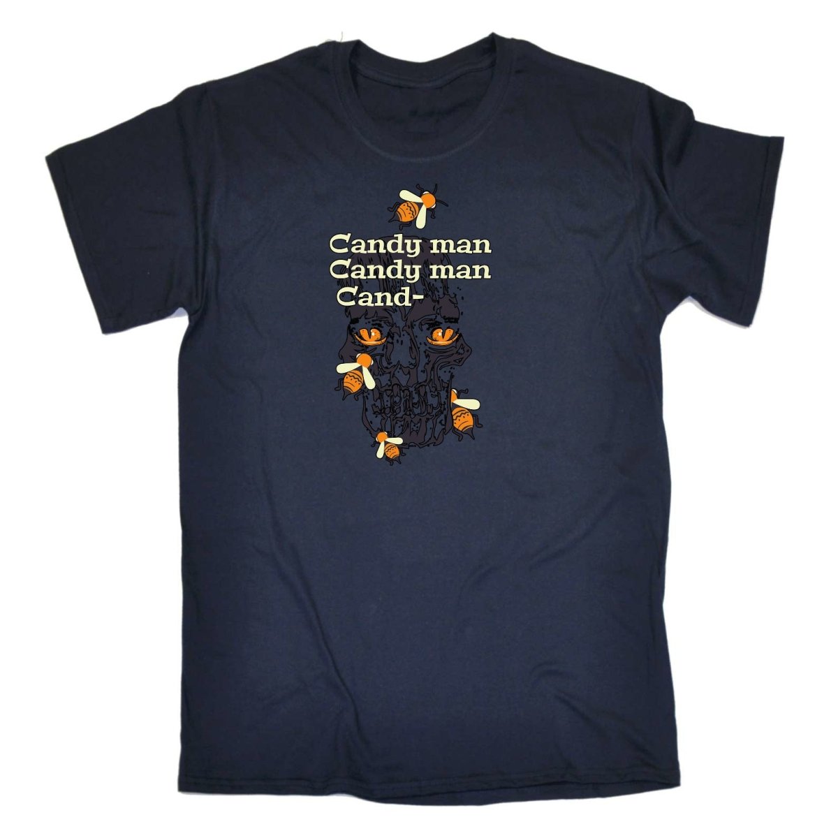Candy Man Skull Bee Halloween - Mens Funny T-Shirt Tshirts Tee Shirt - 123t Australia | Funny T-Shirts Mugs Novelty Gifts