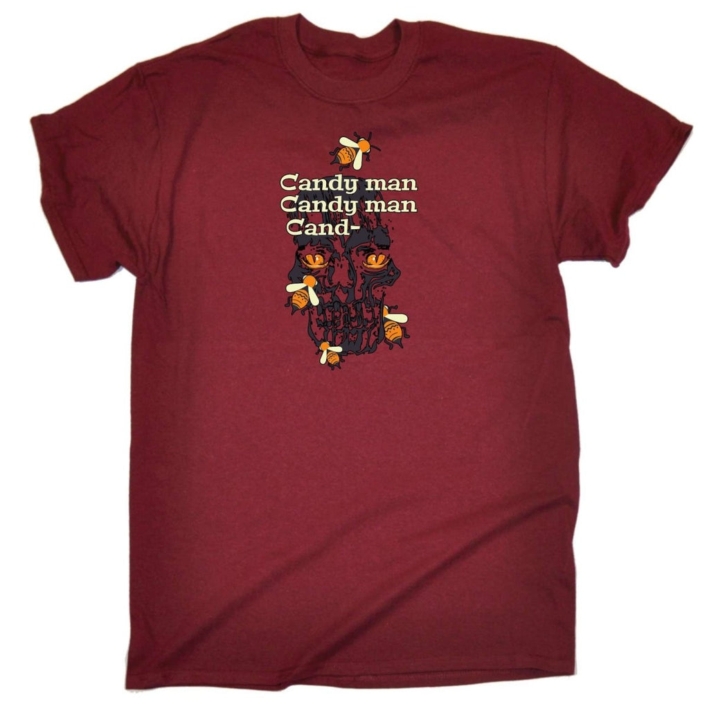 Candy Man Skull Bee Halloween - Mens Funny T-Shirt Tshirts Tee Shirt - 123t Australia | Funny T-Shirts Mugs Novelty Gifts