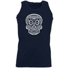 Candy Skull - Funny Novelty Vest Singlet Unisex Tank Top - 123t Australia | Funny T-Shirts Mugs Novelty Gifts