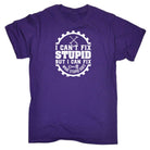 Cant Fix Stupid Mechanic Trucker Truck - Mens Funny T-Shirt Tshirts - 123t Australia | Funny T-Shirts Mugs Novelty Gifts
