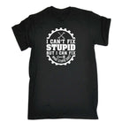 Cant Fix Stupid Mechanic Trucker Truck - Mens Funny T-Shirt Tshirts - 123t Australia | Funny T-Shirts Mugs Novelty Gifts