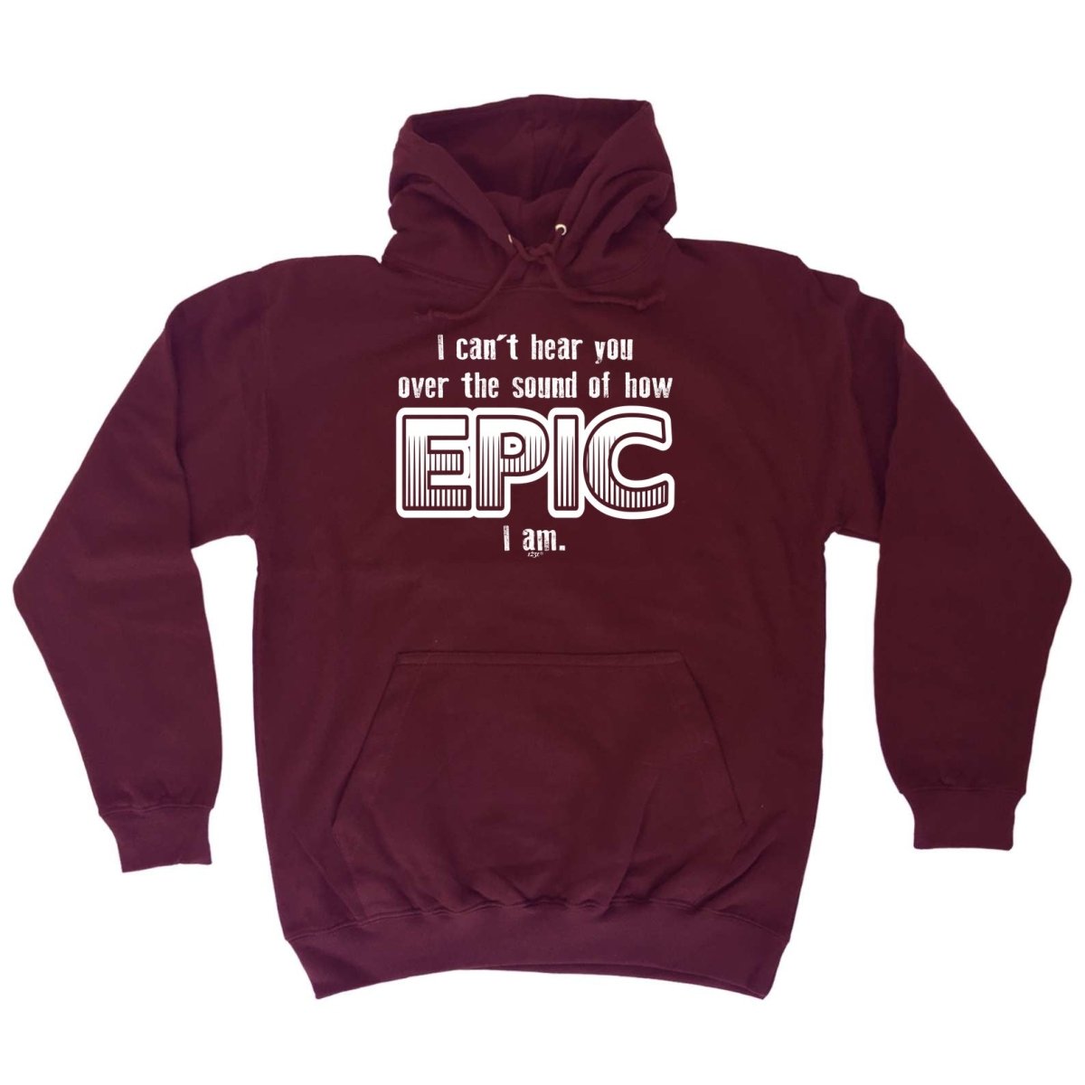 Cant Hear You Over The Sound Of How Epic Am - Funny Novelty Hoodies Hoodie - 123t Australia | Funny T-Shirts Mugs Novelty Gifts