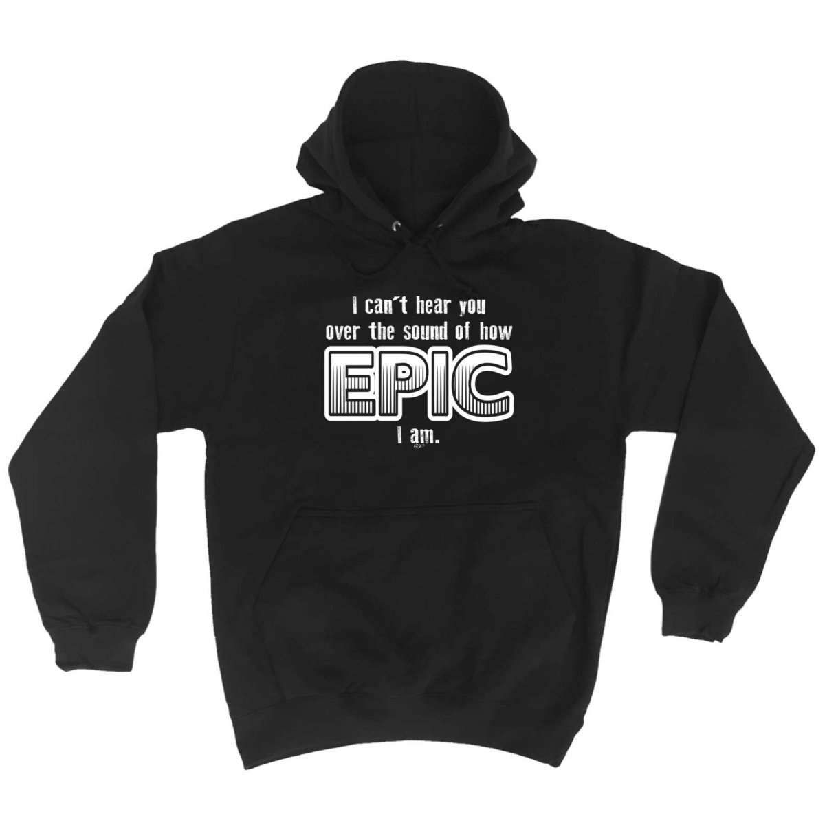 Cant Hear You Over The Sound Of How Epic Am - Funny Novelty Hoodies Hoodie - 123t Australia | Funny T-Shirts Mugs Novelty Gifts