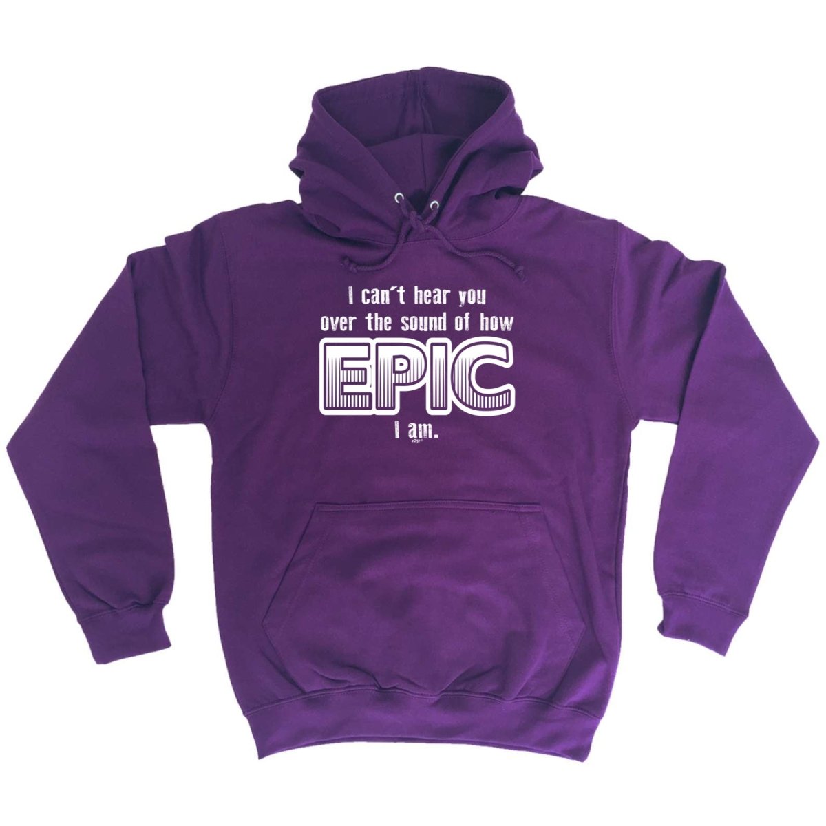 Cant Hear You Over The Sound Of How Epic Am - Funny Novelty Hoodies Hoodie - 123t Australia | Funny T-Shirts Mugs Novelty Gifts