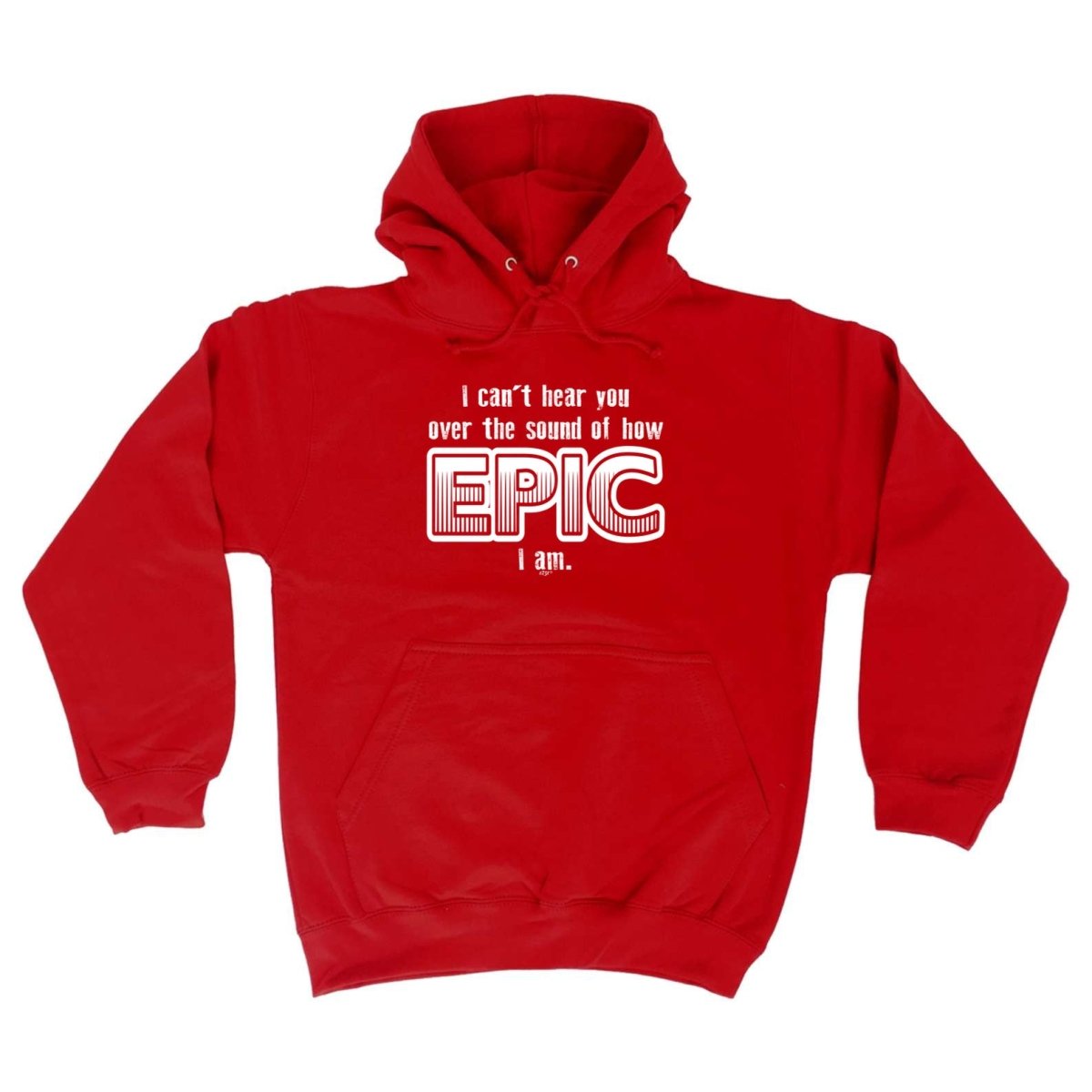 Cant Hear You Over The Sound Of How Epic Am - Funny Novelty Hoodies Hoodie - 123t Australia | Funny T-Shirts Mugs Novelty Gifts