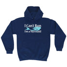 Cant Run Im A Mermaid - Funny Novelty Hoodies Hoodie - 123t Australia | Funny T-Shirts Mugs Novelty Gifts