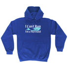 Cant Run Im A Mermaid - Funny Novelty Hoodies Hoodie - 123t Australia | Funny T-Shirts Mugs Novelty Gifts