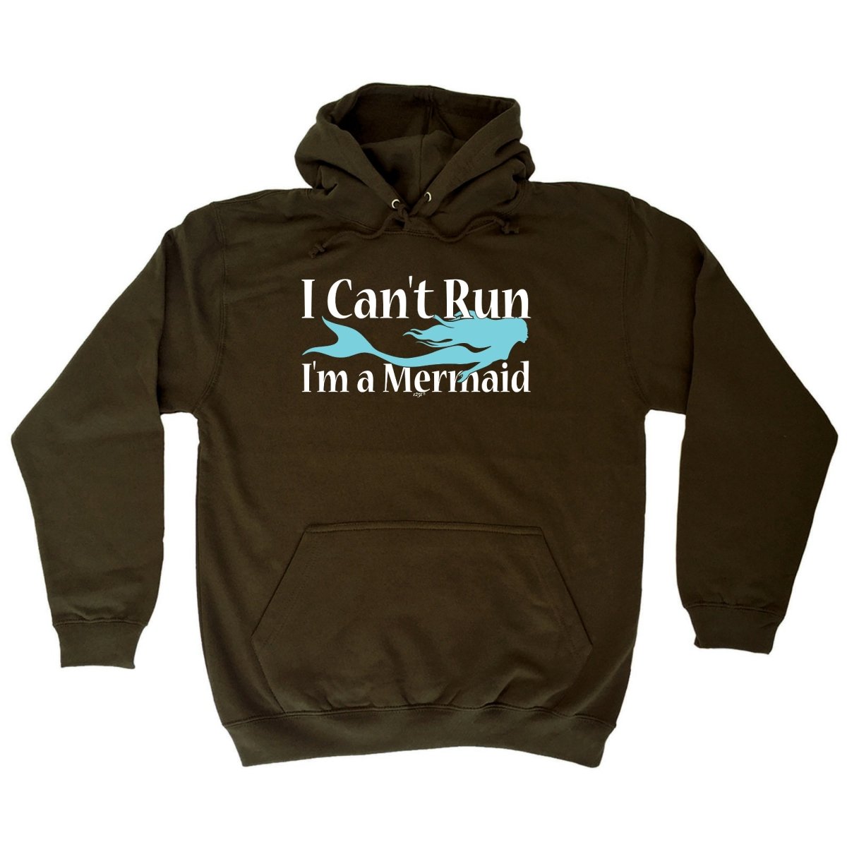 Cant Run Im A Mermaid - Funny Novelty Hoodies Hoodie - 123t Australia | Funny T-Shirts Mugs Novelty Gifts