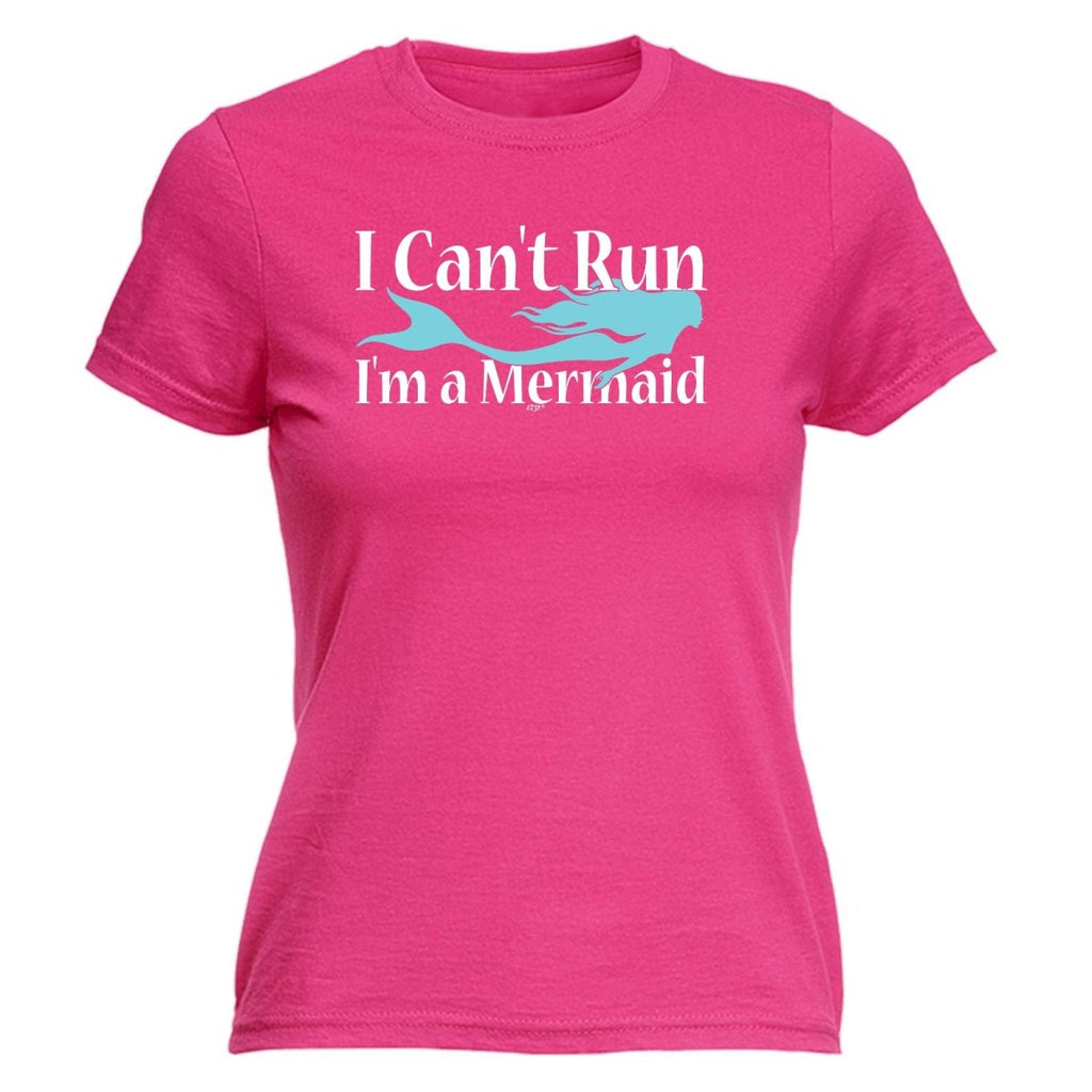 Cant Run Im A Mermaid - Funny Novelty Womens T-Shirt T Shirt Tshirt - 123t Australia | Funny T-Shirts Mugs Novelty Gifts
