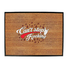 Cant Stop Rocking Music - Funny Novelty Doormat Man Cave Floor mat - 123t Australia | Funny T-Shirts Mugs Novelty Gifts