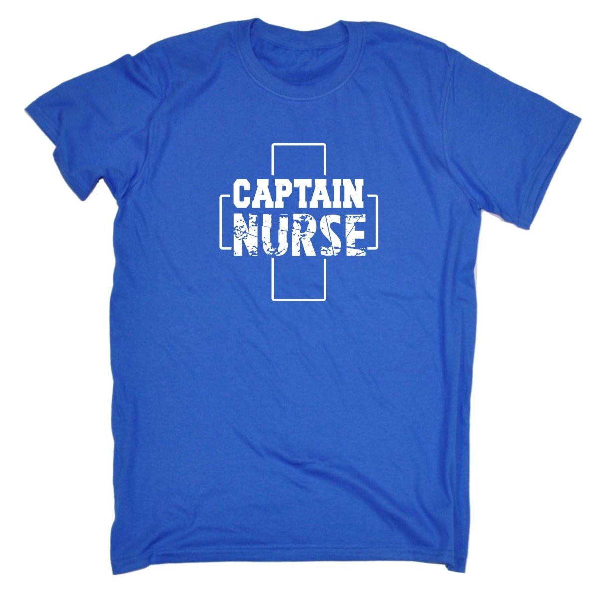 Captain Nurse - Mens Funny T-Shirt Tshirts Tee Shirt - 123t Australia | Funny T-Shirts Mugs Novelty Gifts