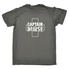 Captain Nurse - Mens Funny T-Shirt Tshirts Tee Shirt - 123t Australia | Funny T-Shirts Mugs Novelty Gifts