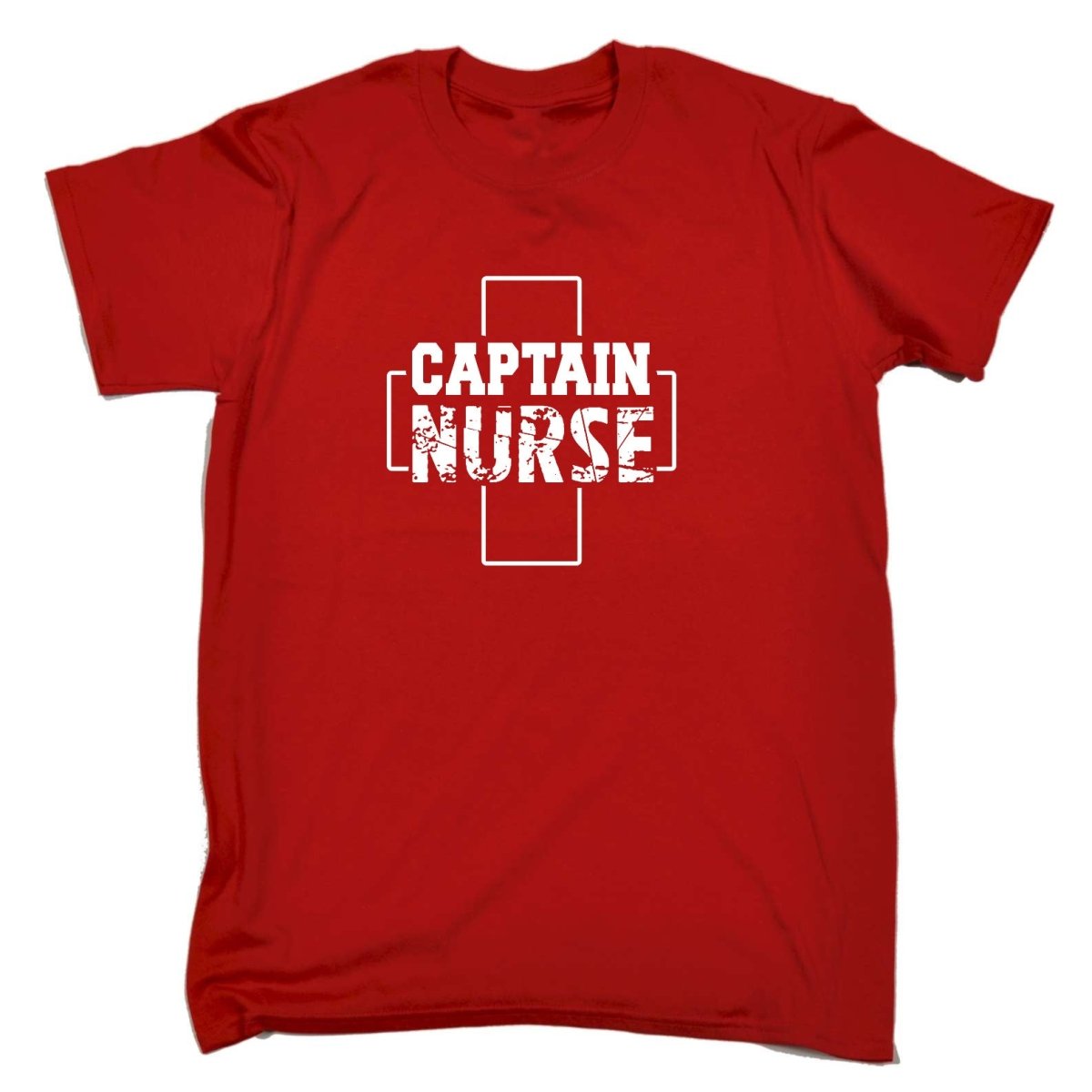 Captain Nurse - Mens Funny T-Shirt Tshirts Tee Shirt - 123t Australia | Funny T-Shirts Mugs Novelty Gifts