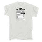 Car Salesperson Nutrition Facts - Mens Funny T-Shirt Tshirts - 123t Australia | Funny T-Shirts Mugs Novelty Gifts