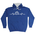 Caravan Pulse - Funny Novelty Hoodies Hoodie - 123t Australia | Funny T-Shirts Mugs Novelty Gifts