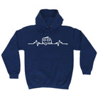 Caravan Pulse - Funny Novelty Hoodies Hoodie - 123t Australia | Funny T-Shirts Mugs Novelty Gifts