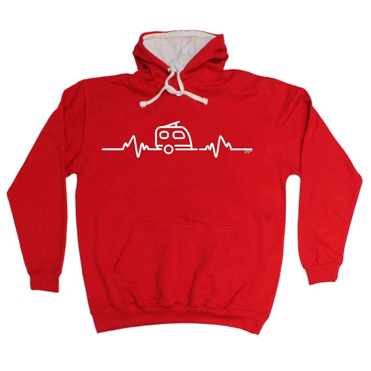 Caravan Pulse - Funny Novelty Hoodies Hoodie - 123t Australia | Funny T-Shirts Mugs Novelty Gifts