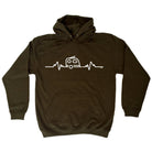 Caravan Pulse - Funny Novelty Hoodies Hoodie - 123t Australia | Funny T-Shirts Mugs Novelty Gifts