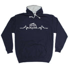 Caravan Pulse - Funny Novelty Hoodies Hoodie - 123t Australia | Funny T-Shirts Mugs Novelty Gifts