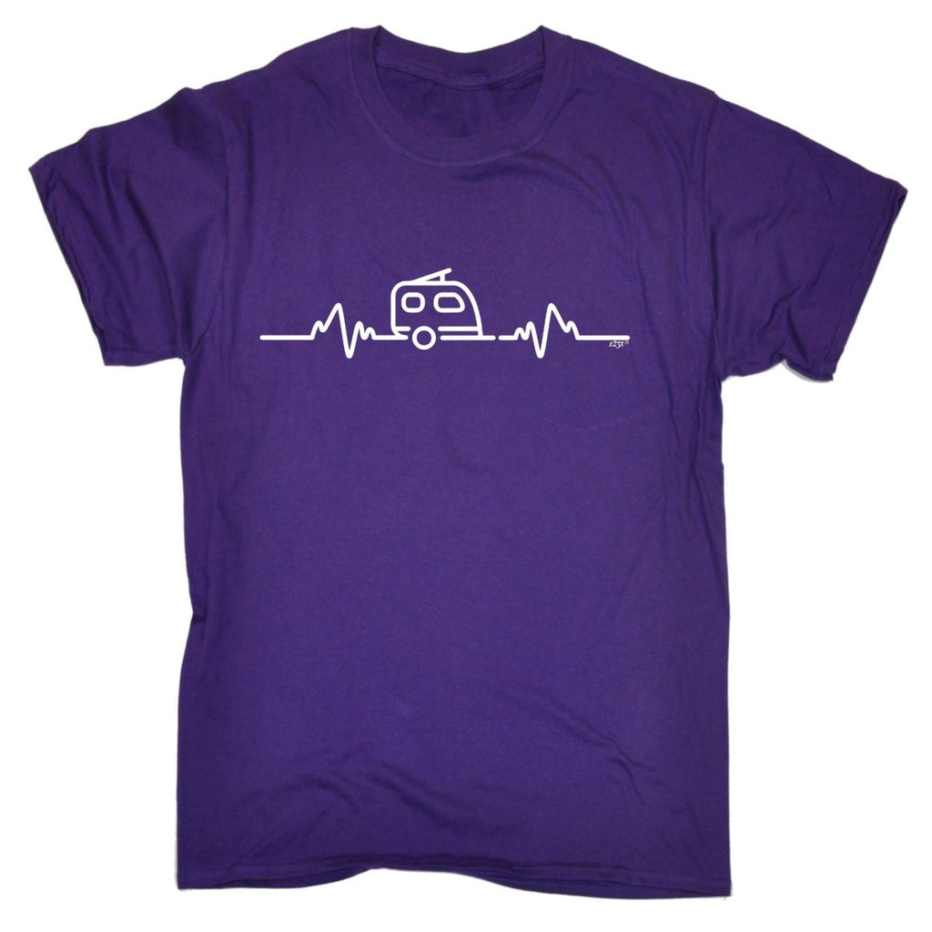Caravan Pulse - Mens Funny Novelty T-Shirt TShirt / T Shirt - 123t Australia | Funny T-Shirts Mugs Novelty Gifts