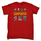 Carpenter Sarcastic Humour - Mens Funny T-Shirt Tshirts - 123t Australia | Funny T-Shirts Mugs Novelty Gifts