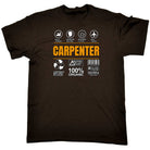 Carpenter Sarcastic Humour - Mens Funny T-Shirt Tshirts - 123t Australia | Funny T-Shirts Mugs Novelty Gifts